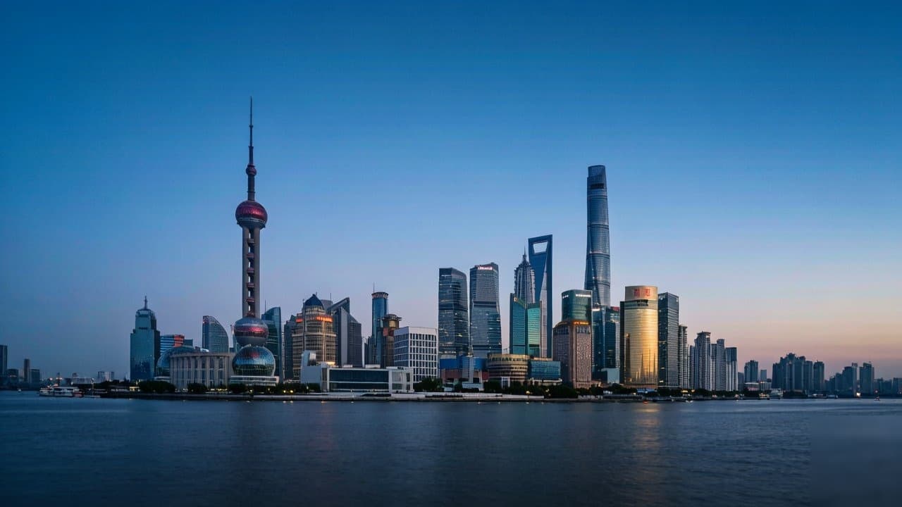 Shanghai skyline — international healthcare destination